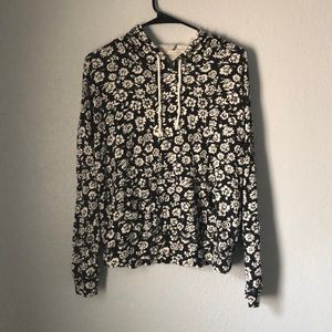 Rose Patterned Sweatshirt